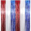 Rain Tinsel Foil Curtain Festive Birthday Party Favors Wedding Decoration Party Supplies