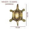Pure Brass Turtle Idol, Vastu Statue For Home & Office, Religious Idol - 12 Cm