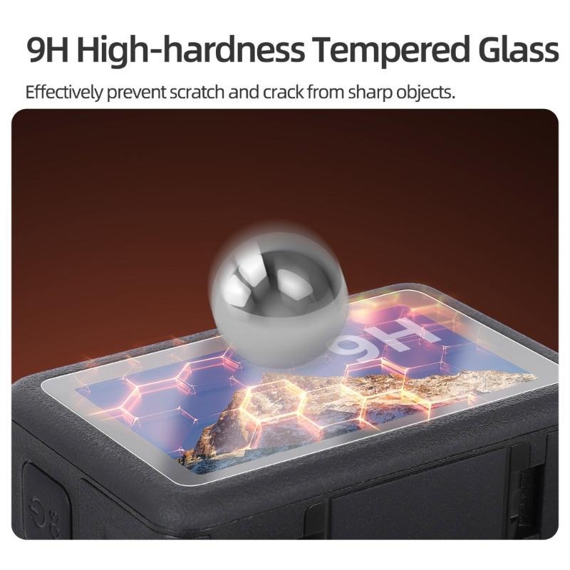 Scratch Resistant Screen Protector Film High Transparency Clear Visuals Fingerprint Resistant Layer For Miniature Camera