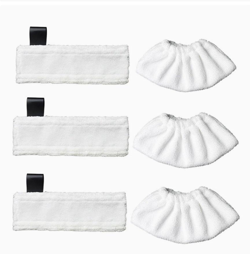 Cloth Mop Cover and Brush Set for Karcher SC1-SC5 Steam Cleaners