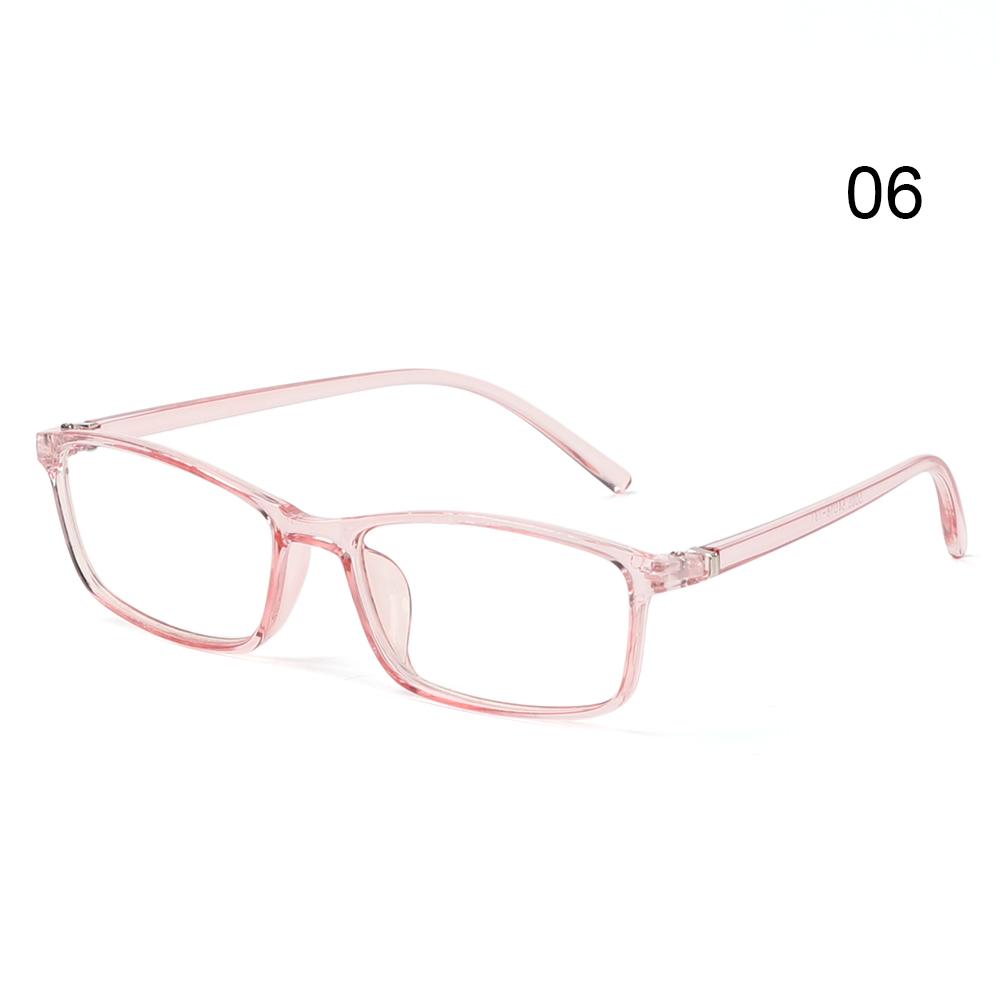 Women Anti Blue Light Glasses Vintage Computer Eyewear Full Frame Transparent Eye Protection Eyepiece Square Goggles Eyeglasses