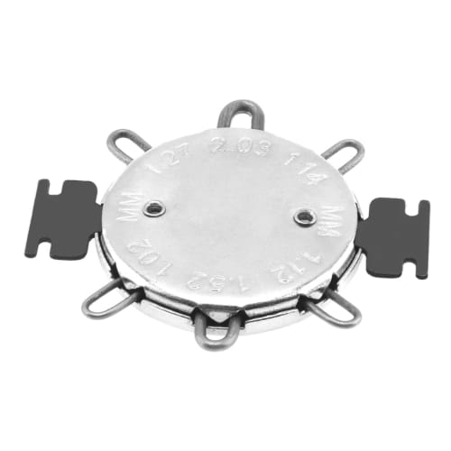 Smgda Spark Plug Gap Gauge, High Hardness Feeler Meter, 0.040-0.080 inch (1-2mm) Fine Adjustment Tool