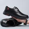 Men's leather shoes leather breathable casual shoes soft sole non-slip daily versatile men's shoes