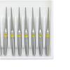 10 sztuk dentystyczne wiertła diamentowe do polerowania zębów szybkobieżna rękojeść FG 1.6M TC-27EF