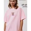 New Printed T-shirt Western Style New Fashion Casual Loose Print Short Sleeve Cotton T-shirt Top