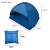 Quick Automatic Opening Beach Tent Sun Shelter Uv-Protective Tent Shade Lightwight Pop Up Open For Outdoor Camping Fishing