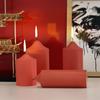 DIY Craft Handmade Silicone Cake Resin Molds 3D Art Wax Mold Candle Mould Cylinder Candle Mold