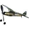 Ikeda Kogyo Piper Cub J-3 Model Airplane Kit - Wooden Craft Kit, Japan