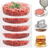 Disposable Premium Hamburger Patty Separation Pads 11Cm Round Square Hamburger Food Pads Paper Non-Stick Oil Paper Baking Paper