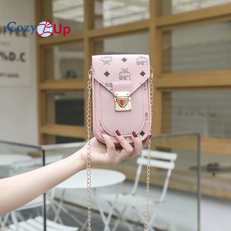 Сумка для мобильного телефона Cozy Up с буквенным принтом — фото 5