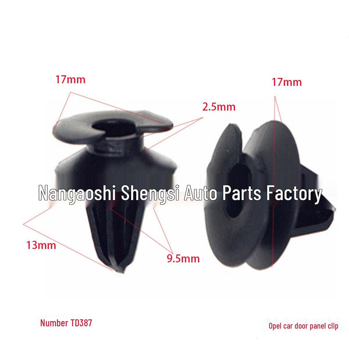

Opel Buick LG8 Sail Car Door Trim Panel Clips & Accessories 10000