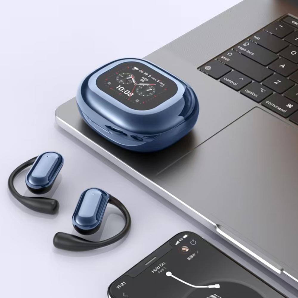 UYUXIO AI Language Translation OWS Earphone with 144 Online Languages Real Time Translation Wireless Earbuds for Travel Business