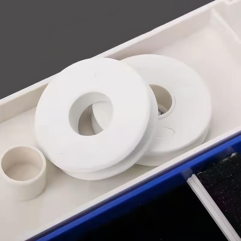 Multifunctional Double-layer Fishing Tackle Box: Leader, Float, and Pole Storage