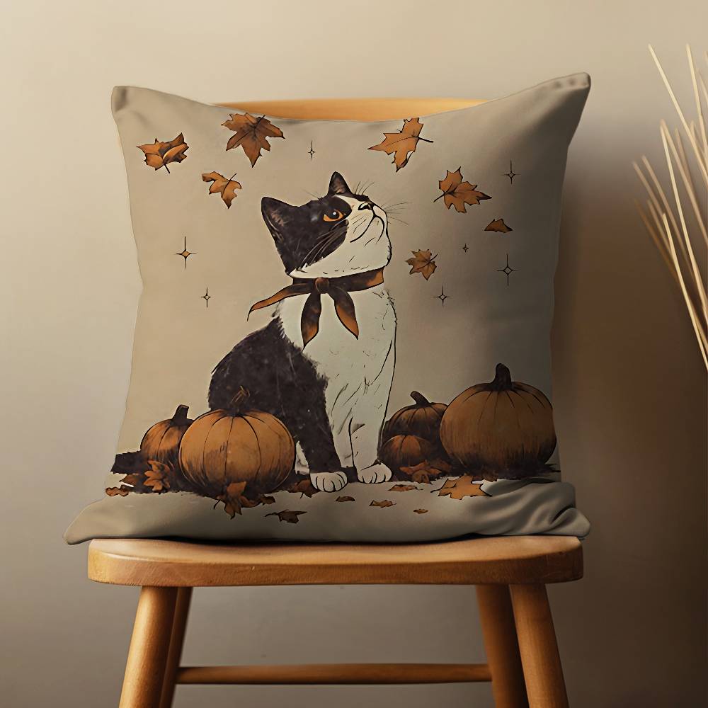 Book Illustration Art Throw Pillow Case For 45x45cm,55x55cm,30x30cm For Home Bedroom Decoration And Protector