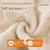 Shu Cotton Lint Sofa Cushion Thickened Autumn and Winter Plush Straight Row Leather Sofa Seat Cushion Dirt-resistant Simple Non-slip Cover