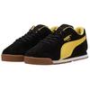 PUMA Roma Low top Casual Shoes Unisex Black Yellow 398635-06