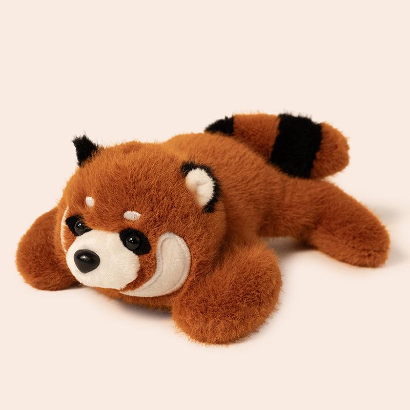 Table Companion Series Little Raccoon West Highland Pig Plush Little Doll Office Table Decoration Little Doll