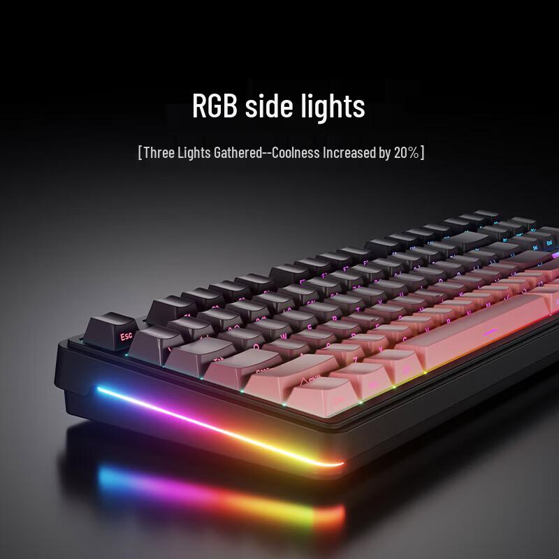 AUSDOM H87 Tri-Mode Wireless Mechanical Keyboard