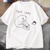 Funny Frog Self Care TShirt Retro Cottagecore Frog Printed Tshirt Women Men Summer Round Neck Short Sleeve Tee Shirt Streetwear