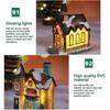 Christmas Village House Decorations Led Lights Christmas Town Scene Desktop Ornaments Christmas Figurines Accessories Buildings Battery Operated Lands