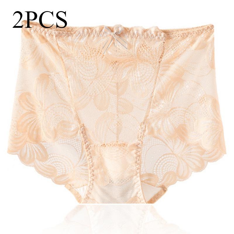 

Сексуальное кружевное нижнее белье для женщин без следов с высокой талией, эластичные, подтягивающие упругие ягодицы, выдолбленные, антибактериальные трусики большого размера XXL