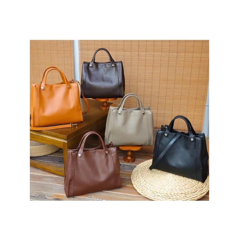 100% Genuine Leather Women's Handbag cowhide Fashi tote bag single shoulder bag large capacity crossbody bag for women