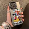 Cartoon Mickey and Duck Collection Phone Case for iPhone 18 Pro Max, iPhone 16, and iPhone 15 Plus - Drop Protection, Cute