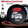 Copriborsa Ruota di Scorta 4WD 4x4 Universale Antipolvere Protezione Ruota 14" 15" 16" 17"