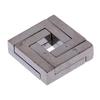 Square Lock Metal 3D Puzzles Quebra Cabeça Rompecabezas IQ Games Adults Kids Brain Teaser