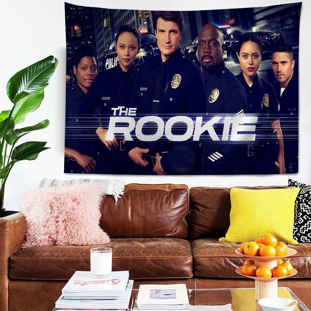 Movie The RRookie Cartoon Tapestry Art Science Fiction Room Home Decor Wall Hanging Sheets