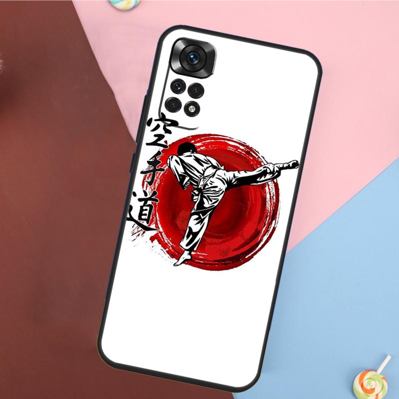 Kung Fu Karate Taekwondo Kampfsport Hülle Für Xiaomi Redmi Note 14 13 12 9 10 11 Pro 9S 10S 11S 12S Redmi 14C 10C 12C 13C Hülle