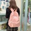 Schoolbag Japanese Niche Schoolbag Female Junior High School Simple Leisure Travel Backpack Large Capacity College Students Class Backpack Tide