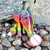 Funny Animal Statue Small Elephant Tortoise Snail Figurine Colorful Resin Sculpture for Outdoor Garden Yard Home Desktop Decor