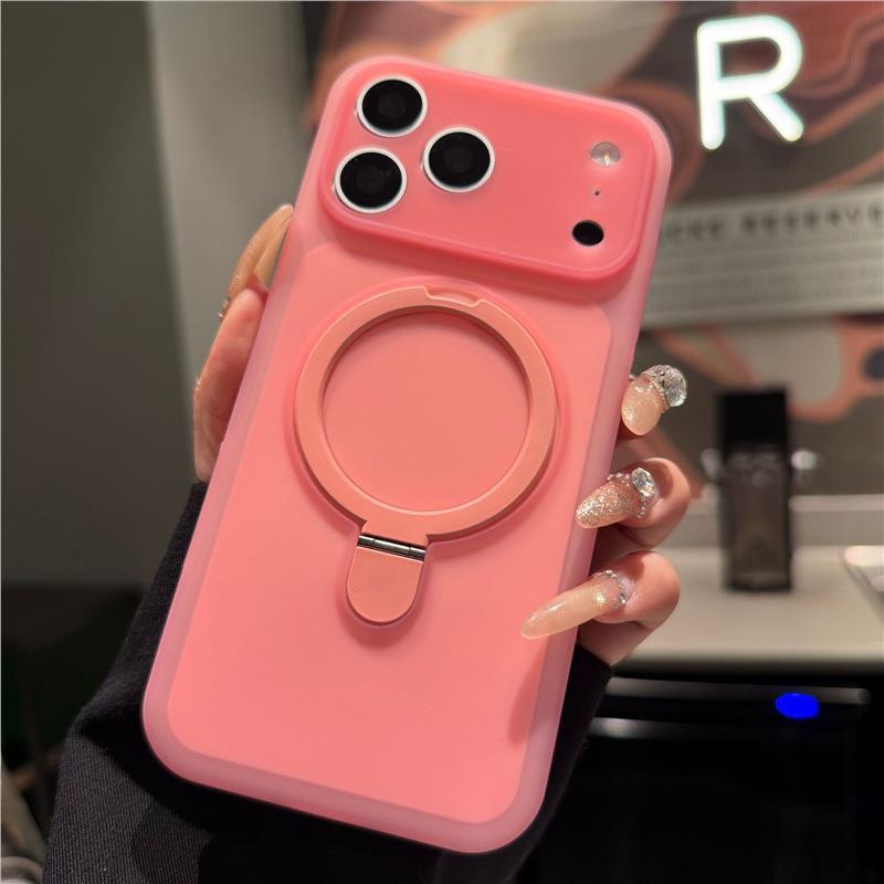 Dopamine Silicone Magnetic Stand Case for iPhone 17 Pro – Ice Cream AI Protective Cover iPhone 17 Pro