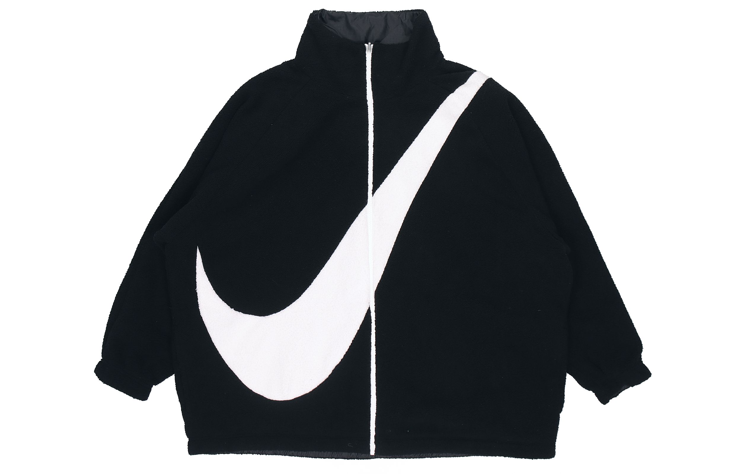 Nike Velvet Jackets Women s Black Stand Collar Moderate CZ4063-010 S
