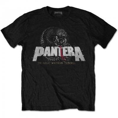 Pantera Unisex Adult Snake Cotton Logo T-Shirt