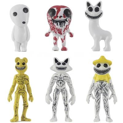 Sada figurek Zoonomaly figurky Zoonomaly hračky ZOO Monster 6 ks 7,3-10,2 cm
