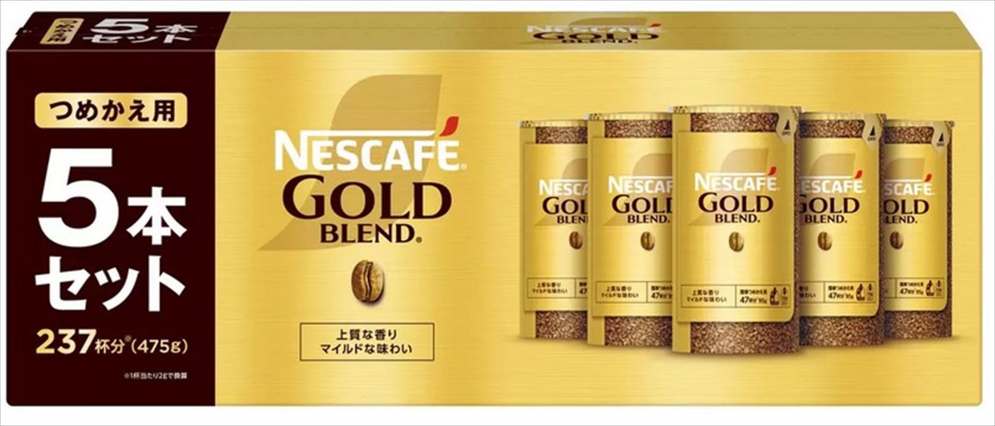

Gold Blend Eco System 5 упаковок Nestlé &