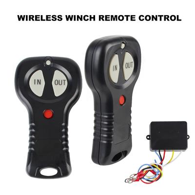12V/24V RF Wireless Switch Controller Winch Switch Trailer Winch Remote Control For Jeep Off-road ATV Truck Car Accessories