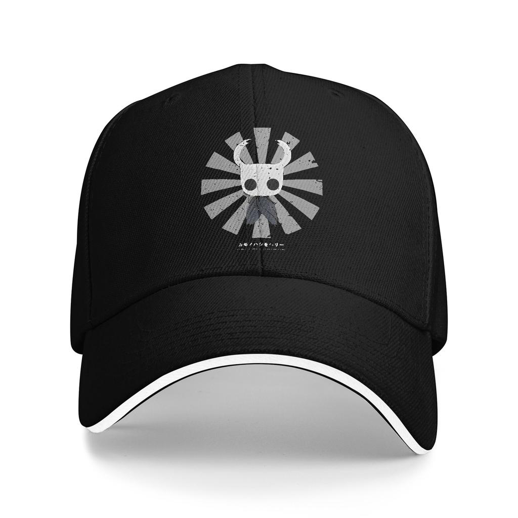 Funny Video Game Hollow Knight Baseball Caps Hip Hop Sandwich Caps for Unisex Women Adjustable Headwear Outdoor