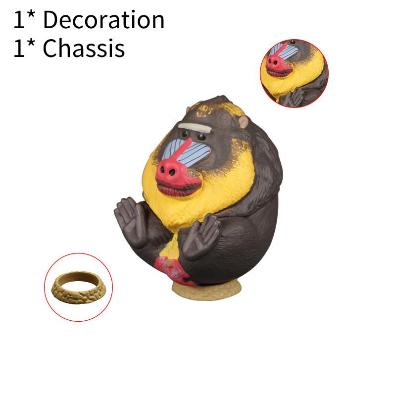 Delightful Round Dinosaur Toy Collection Featuring T-rex Elephant Triceratops And Stunning Wildlife Models