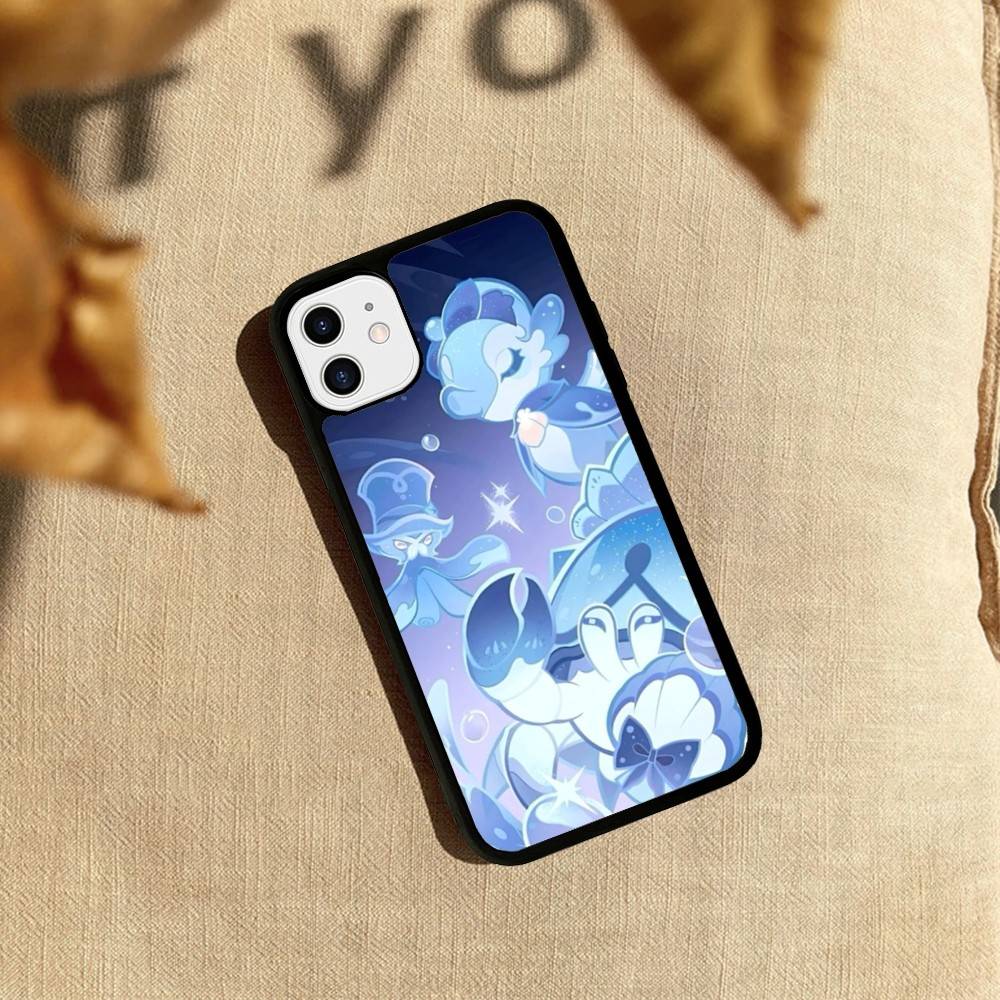 Genshin Impact Furina PC+TPU Phone Case For iPhone 17 16 15 14 PRO MAX 11 12 13 PLUS MINI Cover