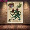 Wizardry World Magic Animal Nástěnná malba Obraz Čarodějnice Magic Awakening Umělecký tisk Occmy, Graphorn, Dugbog