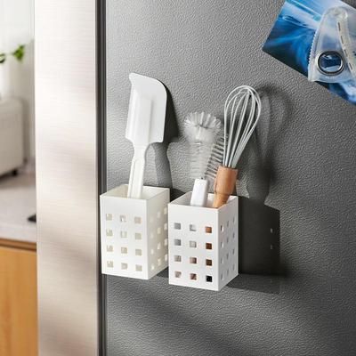 Magnetic Punch-Free Refrigerator Side Storage Basket