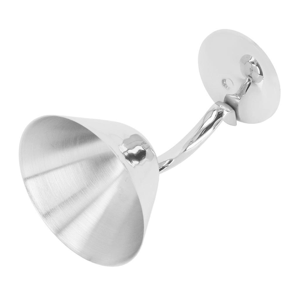 150ml Edelstahl Martini Cocktailglas Kupferbeschichtetes Metall Weinglas Barzubehör Edelstahlfarbe