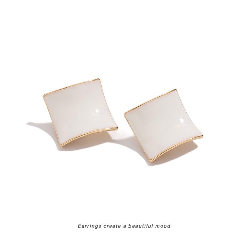 Корейские клипсы с нерегулярным дизайном в виде бриллиантов: Уникальные серьги-клипсы для женщин