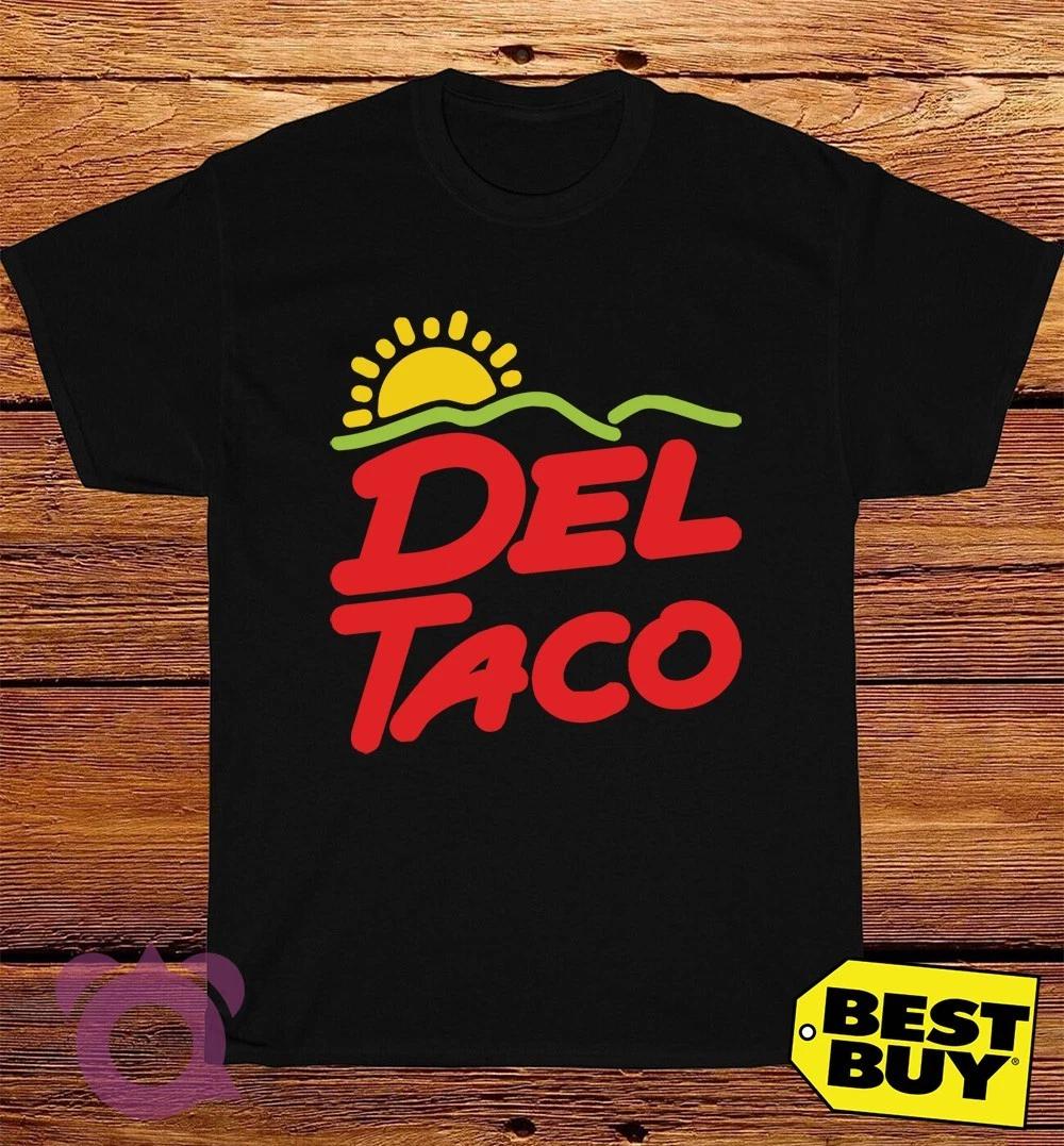 New Del Taco Logo Men s Funny T-Shirt Made In US Size S to 5XL XS
