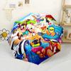 Looney Tunes Characters Portable Automatic Umbrella Compact 8-Rib Design Compact Design All-Season Travel Outdoor Accessory