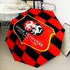 Stade Football Club Crest Umbrella 8-Frame for Travel, Camping, Casual Lightweight Portable Umbrella, Essential for Every Family Holidays Gift