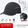 Lightweight Breathable Cotton Safety Cap with ABS Liner - Impact & Fall Resistant